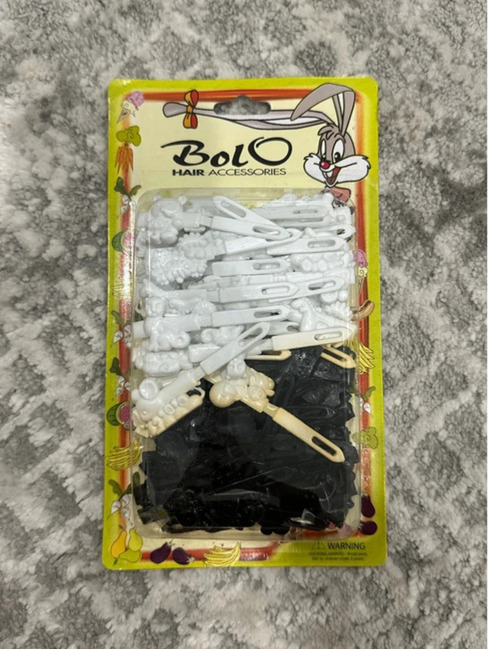 Black and White Animal Themed Hair Clips